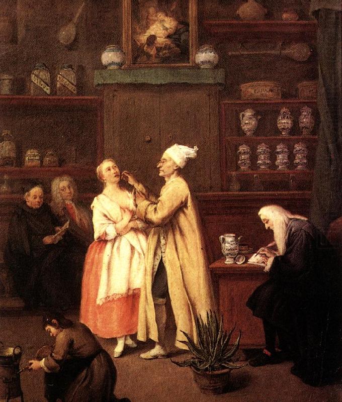 Pietro Longhi The Spice-vendor s shop china oil painting image